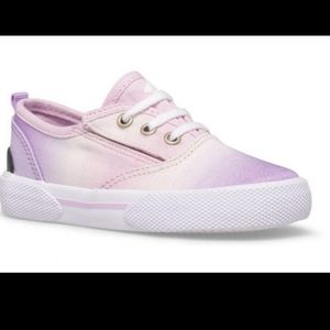 Sperry Little Kid's Pier Wave CVO Junior Washable Sneaker Purple/Pink Ombre